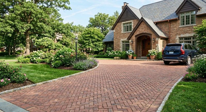 Brick Driveway Paving in Greenwich, CT