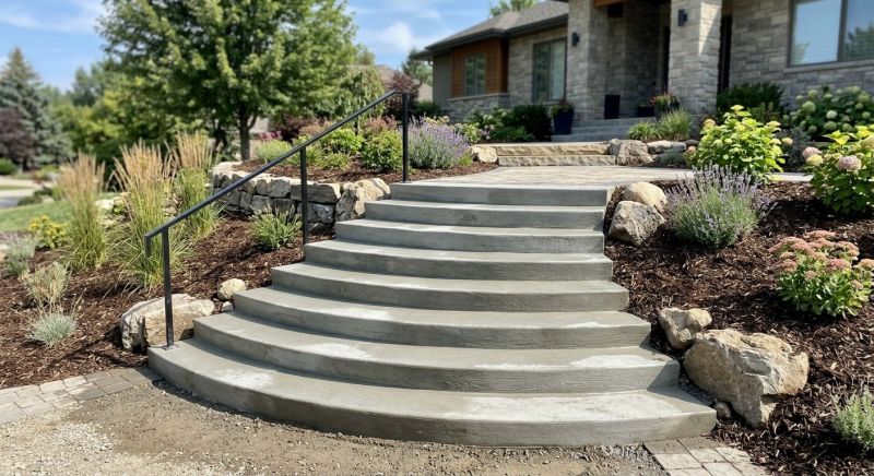Concrete Steps Pouring in Sacramento, CA