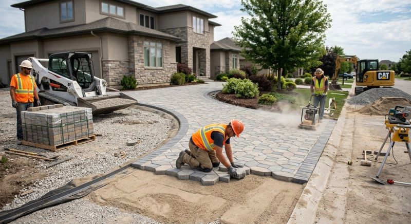 Driveway Pavers Installation in Fort Collins, CO