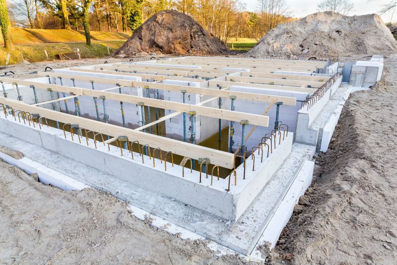 Foundation Footer Installation in Fredericksburg, VA